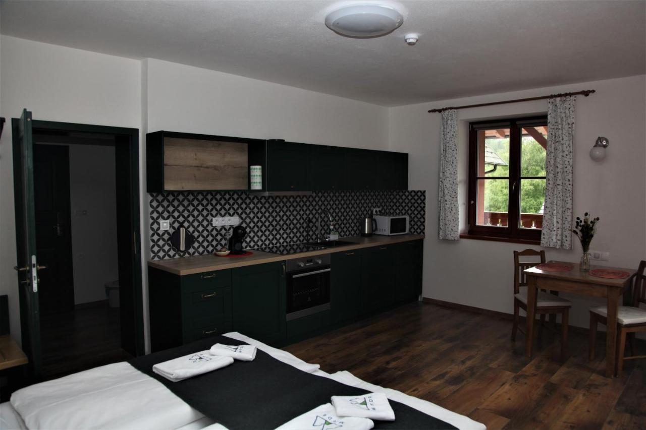 Aparthotel Madr Modrava Kültér fotó